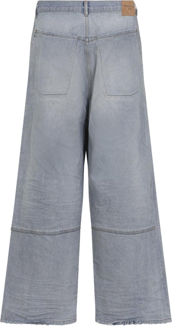 26SS 발렌시아가 미니멀 배기 팬츠 857216TTWB14009DIRTYLIGHTBLUE DIVERS - BALENCIAGA