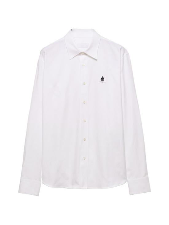 26FW 프라다 긴팔 셔츠 UCN666SWMO1926 F0009 White