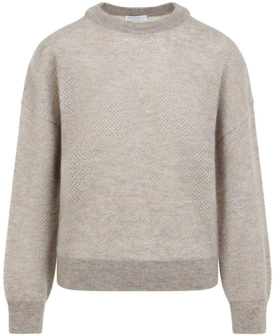 26SS 브루넬로 쿠치넬리 스웨터 MGG270510PCZA11BEIGE DIVERS