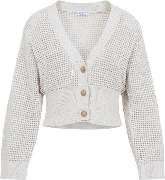 26SS 브루넬로 쿠치넬리 가디건 MDV762106CJ430AVENA DIVERS - BRUNELLO CUCINELLI