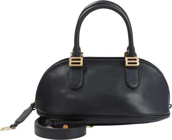 26SS 발렌시아가 볼레로 볼링백 8685852ACJS1000BLACK DIVERS - BALENCIAGA