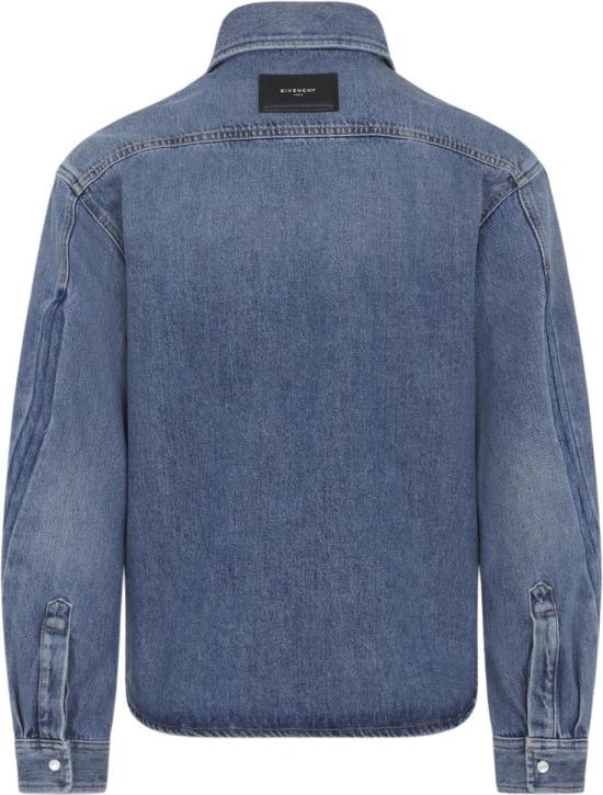 26SS 지방시 데님 셔츠 BM616V5YD3420MEDIUMBLUE DIVERS - GIVENCHY