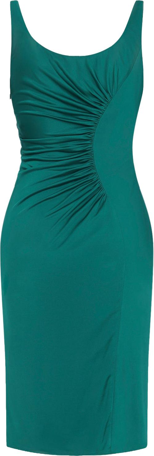 26SS 베르사체 미디 원피스 10226061A124971GQ50EMERALD DIVERS - VERSACE