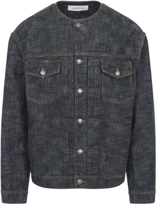 25FW 랑방 데님 자켓 RMJA0317D096H2529NAVYBLUE DIVERS