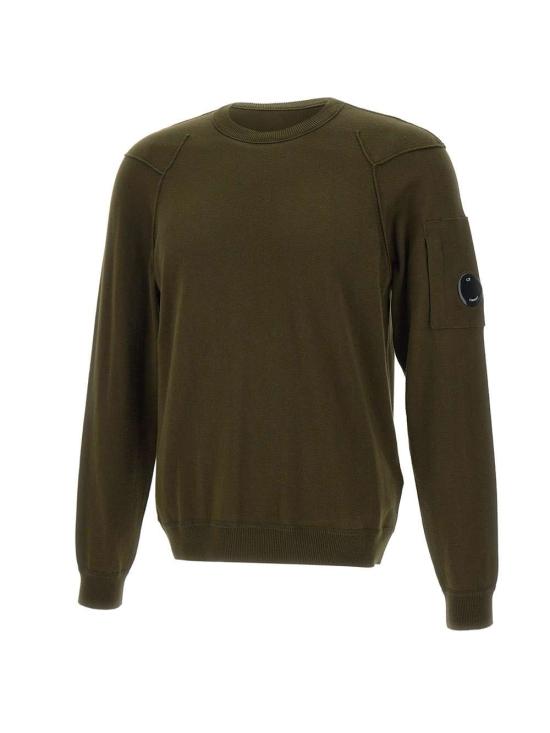 25SS 씨피 컴퍼니 스웨터 18CMKN026A 004037A683 GREEN - C.P. COMPANY
