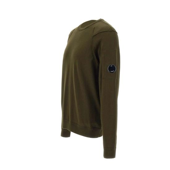 25SS 씨피 컴퍼니 스웨터 18CMKN026A 004037A683 GREEN - C.P. COMPANY
