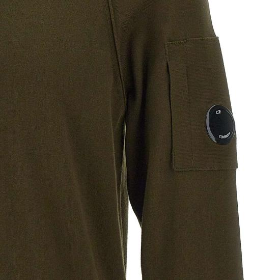 25SS 씨피 컴퍼니 스웨터 18CMKN026A 004037A683 GREEN - C.P. COMPANY