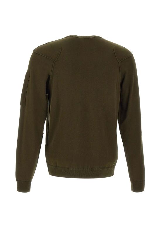 25SS 씨피 컴퍼니 스웨터 18CMKN026A 004037A683 GREEN - C.P. COMPANY