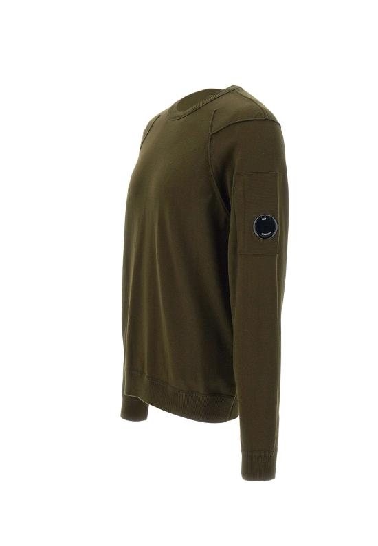 25SS 씨피 컴퍼니 스웨터 18CMKN026A 004037A683 GREEN - C.P. COMPANY