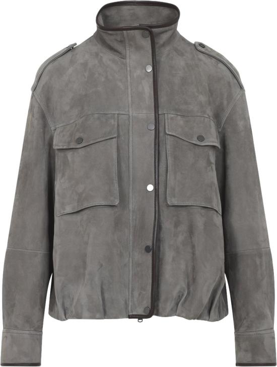26SS 브루넬로 쿠치넬리 모닐리 쿠튀르 스웨이드 자켓 MPCAI7787C8850SAFARI DIVERS - BRUNELLO CUCINELLI