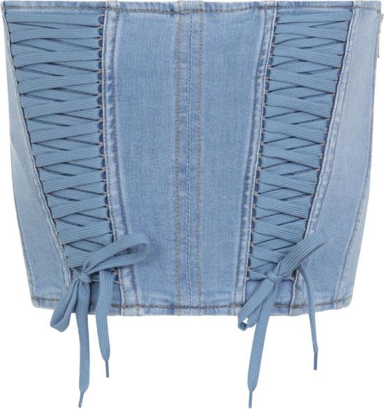 26SS 엘리자베타프랜치 데님 셔츠 JT02D61E2192LIGHTBLUE DIVERS - ELISABETTA FRANCHI
