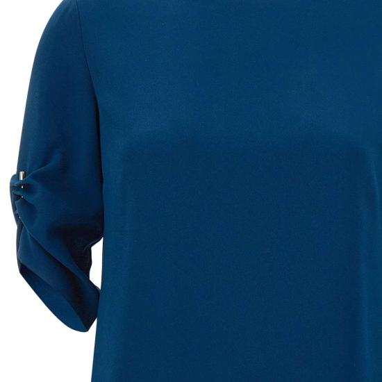 25SS 리우조 미디 원피스 CA5246T3970 X0648 BLUE - LIU JO