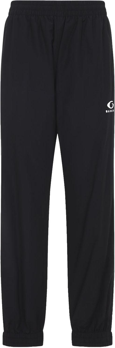 26SS 발렌시아가 루프 스포츠 아이콘 조거 펜츠 857613TPQ381000BLACK DIVERS - BALENCIAGA