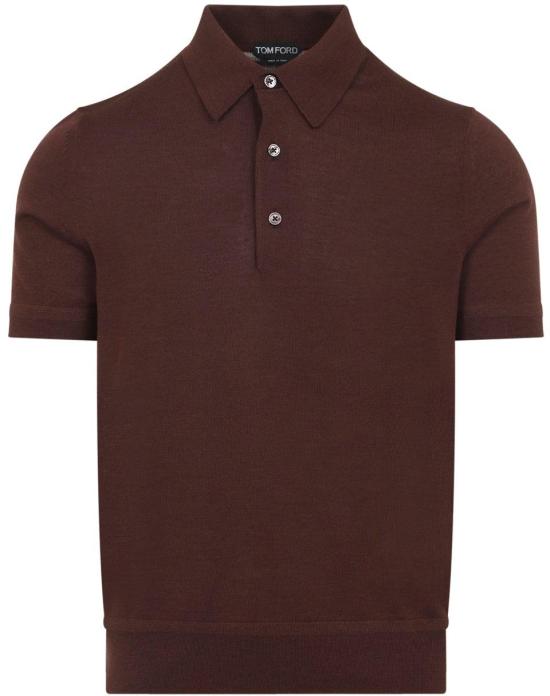 26SS 톰포드 폴로 티셔츠 KPS039YMK073ECNCOCOABROWN DIVERS