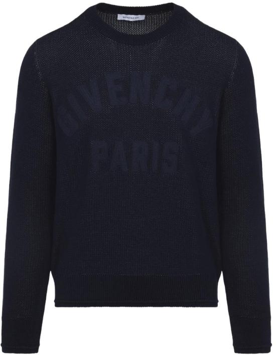 26SS 지방시 스웨터 BM90W44YNX499DARKNAVY DIVERS