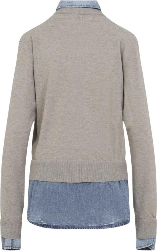26SS 아크네 스튜디오 레이어드 울 점퍼 A60670AEKBEIGE DIVERS - ACNE STUDIOS