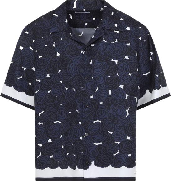 26SS 지방시 반팔 셔츠 BM616J16DN499DARKNAVY DIVERS - GIVENCHY