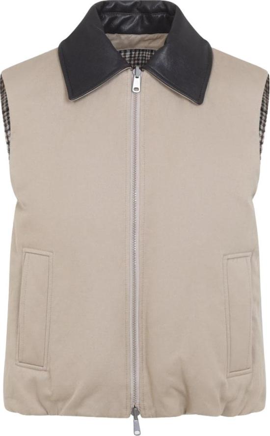 26SS 브루넬로 쿠치넬리 베스트 ML5977142PC631TOBACCO DIVERS - BRUNELLO CUCINELLI