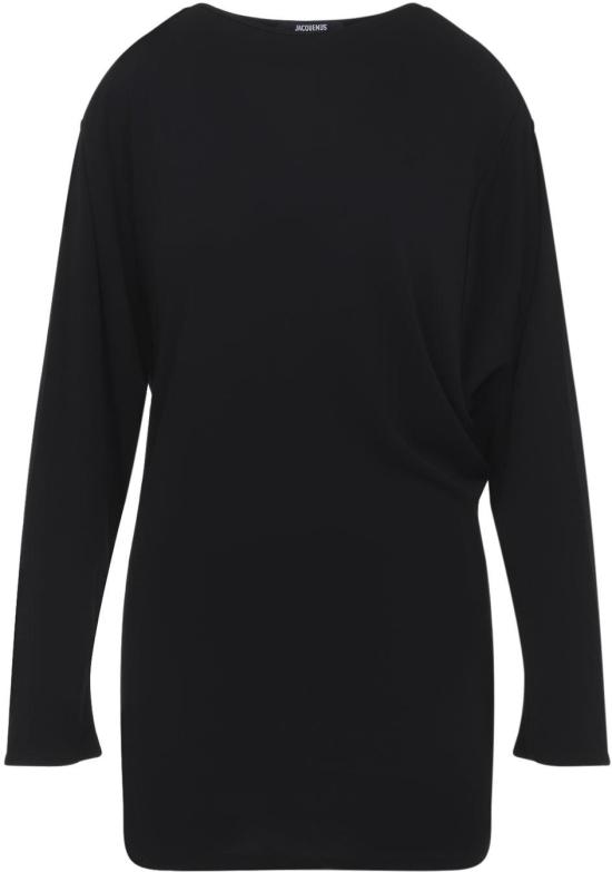 26SS 자크뮈스 긴팔 티셔츠 DRW00823AJ00253990BLACK DIVERS