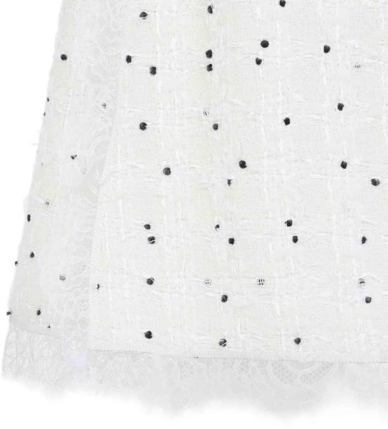  지암바티스타 발리 미디 스커트 25FWPVCA204128LINM019IVORY DIVERS - GIAMBATTISTA VALLI