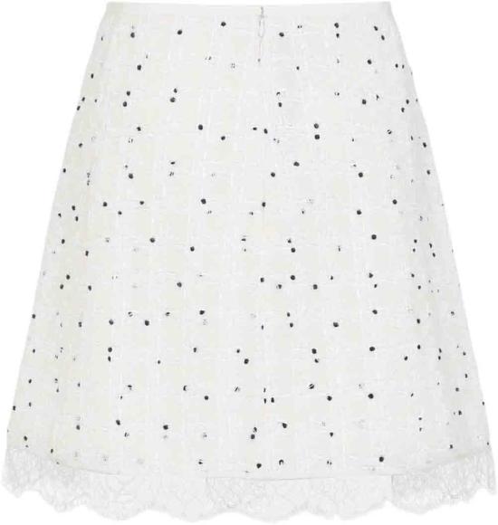  지암바티스타 발리 미디 스커트 25FWPVCA204128LINM019IVORY DIVERS - GIAMBATTISTA VALLI