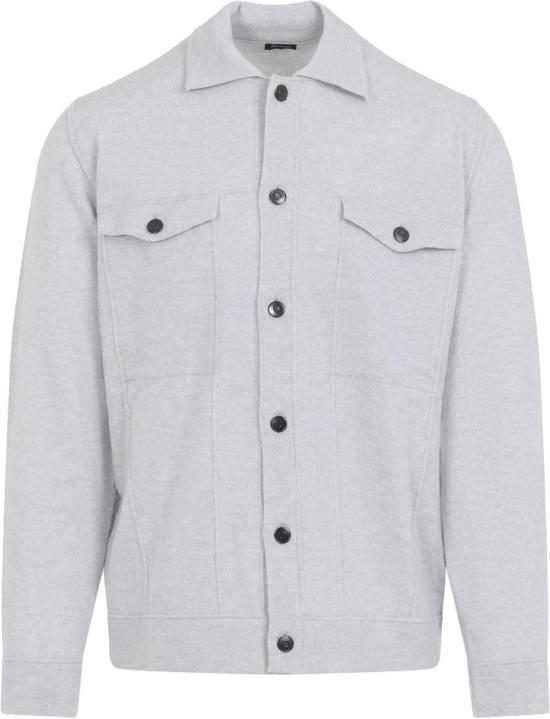 25FW 키톤 가디건 UMK077903000GREY DIVERS - KITON