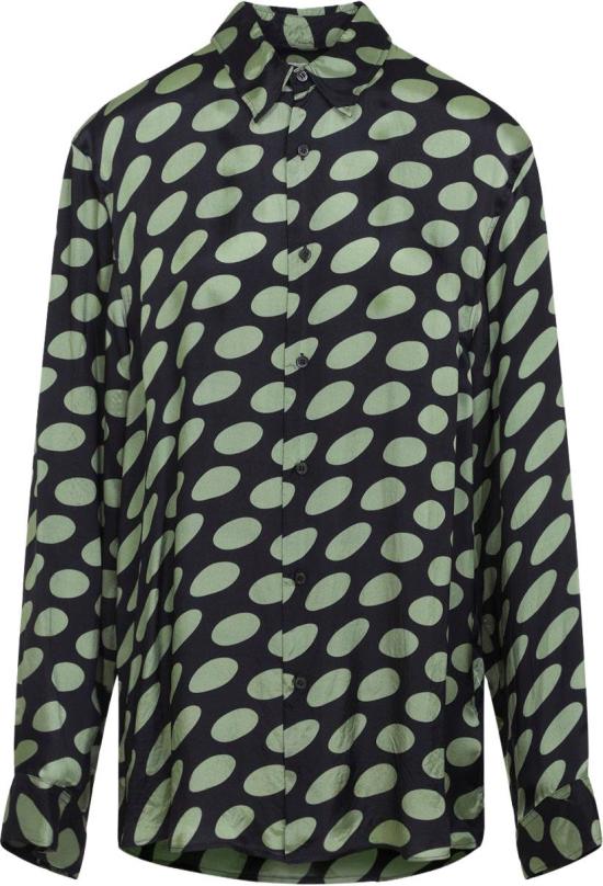 26SS 드리스 반 노튼 긴팔 셔츠 2610207133002900BLACK DIVERS - DRIES VAN NOTEN