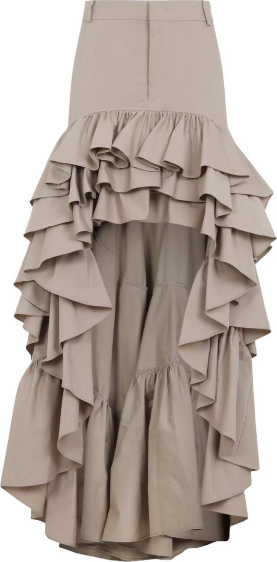  모스키노 롱 스커트 251E011805140081BEIGE DIVERS - MOSCHINO