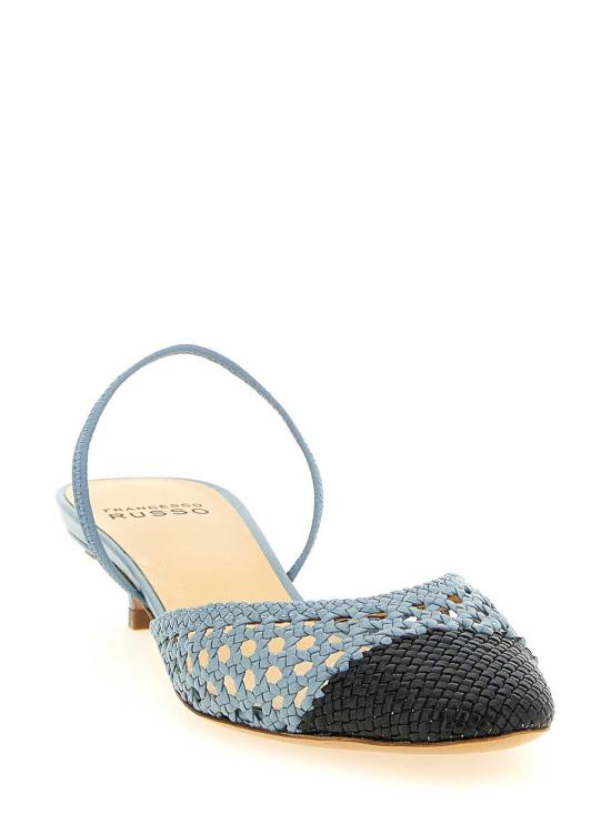 26SS 프란체스코 루쏘 힐/펌프스 R1P1021N200359 Light Blue - FRANCESCO RUSSO
