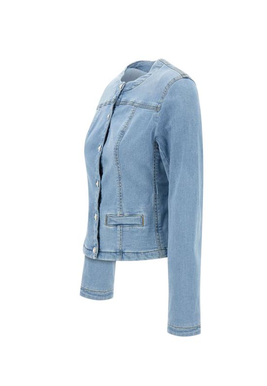 25SS 리우조 데님 자켓 UA5135D4448 78861 Blue - LIU JO