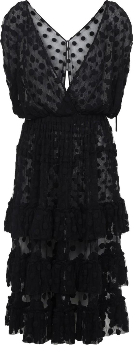 26SS 드리스 반 노튼 미디 원피스 2610110073291900BLACK DIVERS - DRIES VAN NOTEN