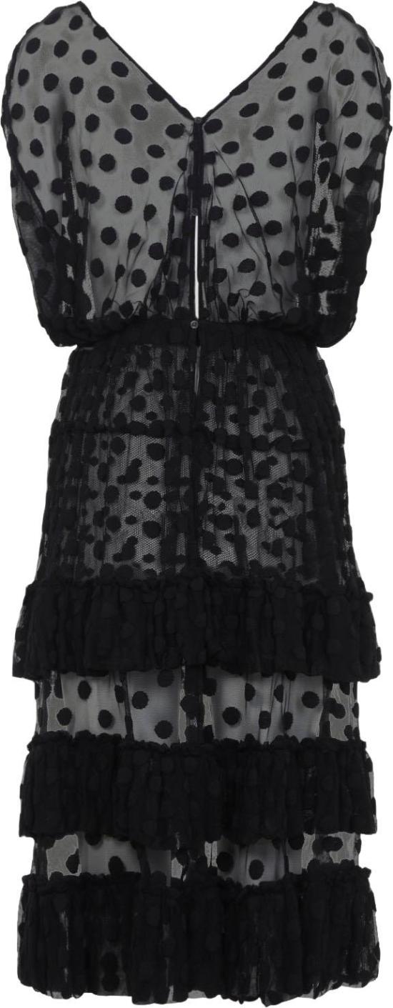 26SS 드리스 반 노튼 미디 원피스 2610110073291900BLACK DIVERS - DRIES VAN NOTEN