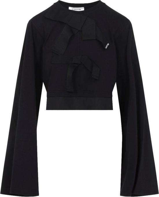 26SS 랑방 긴팔 티셔츠 RWTS0029J055P210BLACK DIVERS - LANVIN