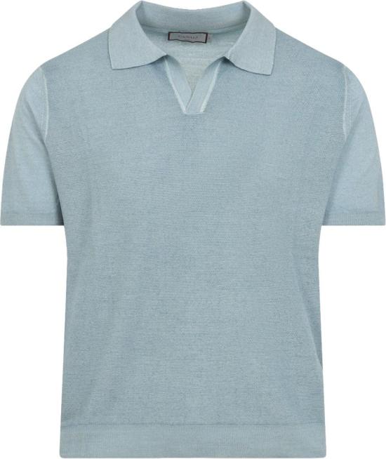26SS 카날리 폴로 티셔츠 C1131MK02476821ACQUAGREEN DIVERS - CANALI