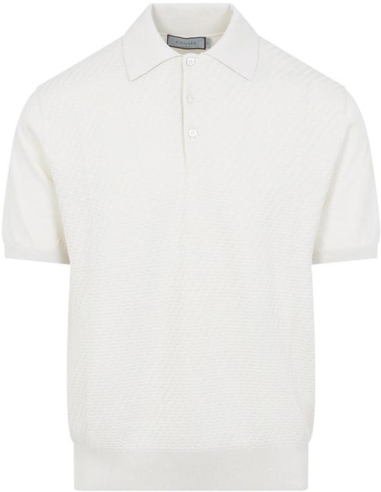 26SS 카날리 폴로 티셔츠 C0127MK024662WHITE DIVERS