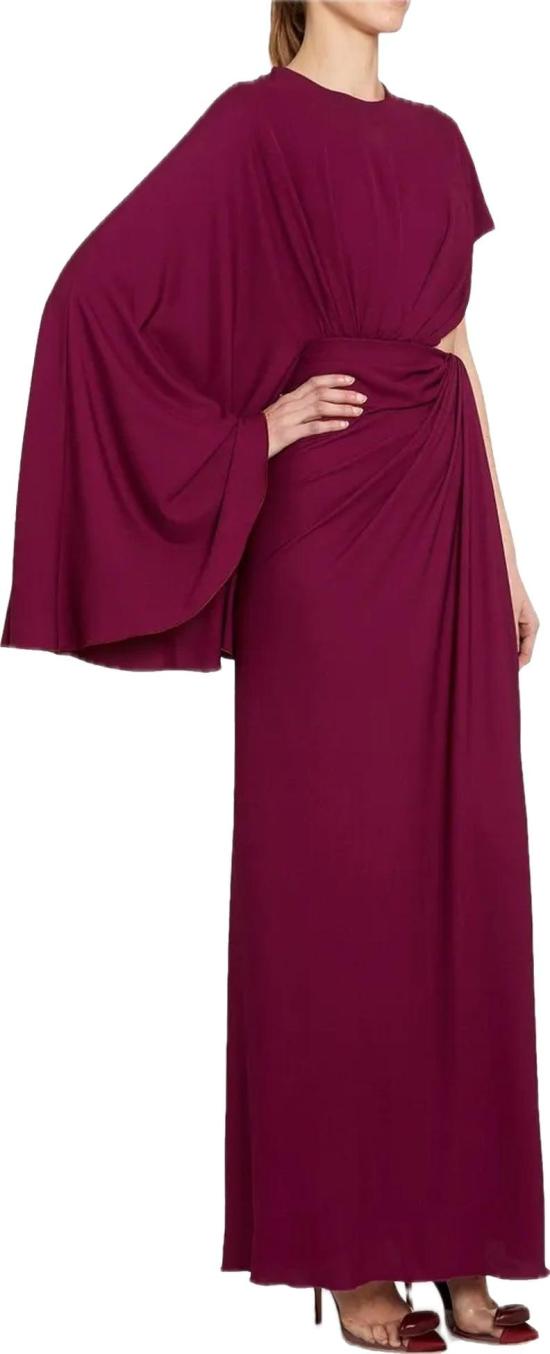  지암바티스타 발리 롱 원피스 25FWSVTE501080JER6632PURPLE DIVERS - GIAMBATTISTA VALLI