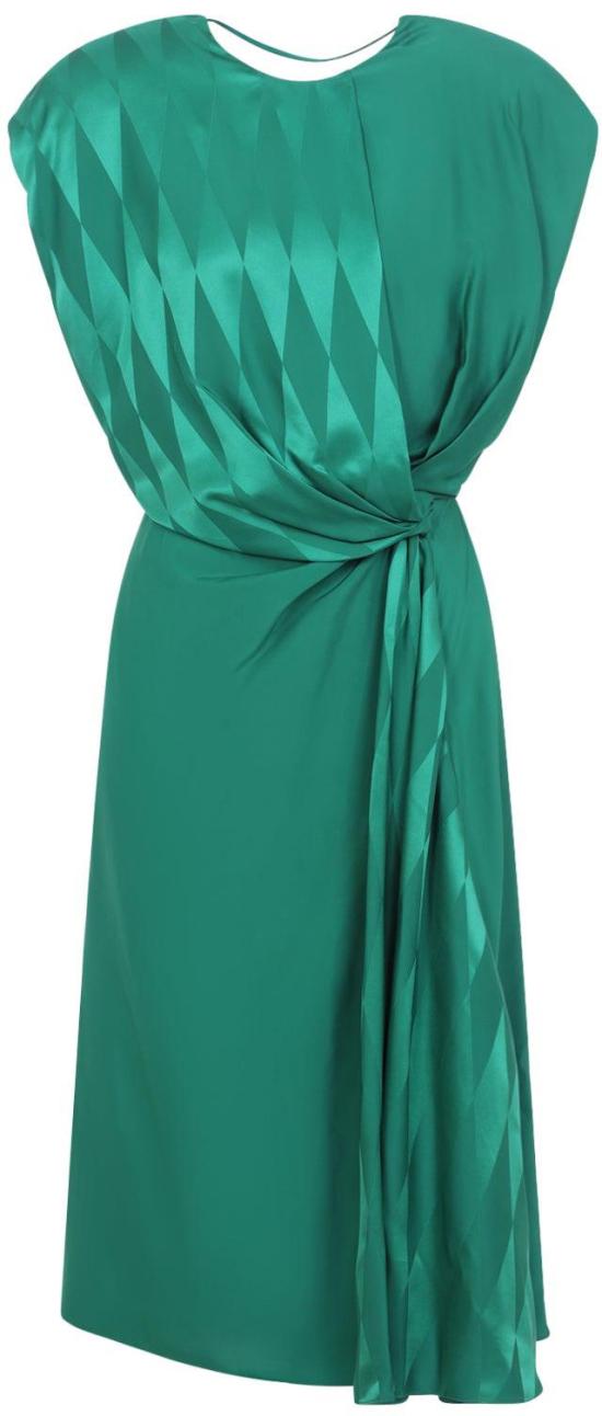 26SS 베르사체 미디 원피스 10251301A182341GC50EMERALD DIVERS