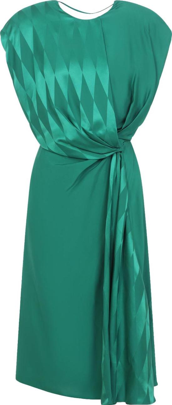 26SS 베르사체 미디 원피스 10251301A182341GC50EMERALD DIVERS - VERSACE