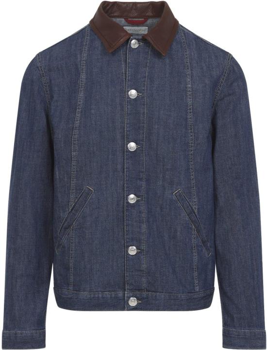  브루넬로 쿠치넬리 데님 블루종 MH2636914COH51DENIM DIVERS