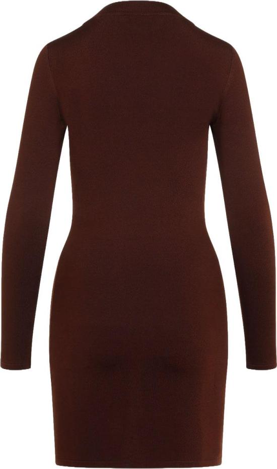 25FW 생로랑 숏 원피스 782641Y76EO2020CHOCOLAT DIVERS - SAINT LAURENT