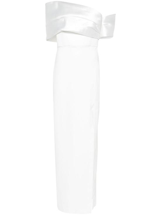 25FW 솔러스런던 롱 원피스 OS38019 CREAM Bianco