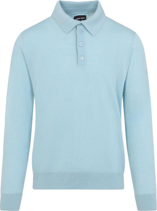 26SS 엠포리오 아르마니 폴로 티셔츠 8NSF03SM99ZU9192AQUAMARINE DIVERS - EMPORIO ARMANI
