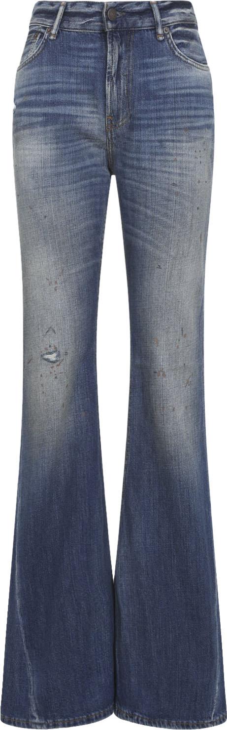 26SS 아크네 스튜디오 피티드 진 2025F A00583863MIDBLUE DIVERS - ACNE STUDIOS