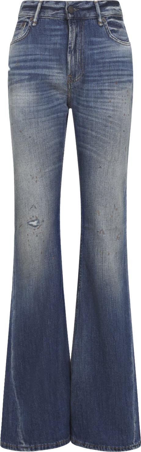 26SS 아크네 스튜디오 피티드 진 2025F A00583863MIDBLUE DIVERS - ACNE STUDIOS