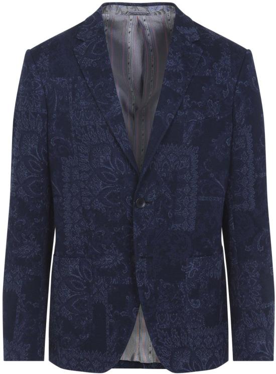 26SS 에트로 수트 자켓 MRCB000599JJ511S9883MULTICOLORBLUE DIVERS