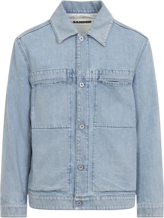 26SS 질샌더 데님 자켓 J47SW0018J46667453MARBLEBLUE DIVERS - JIL SANDER