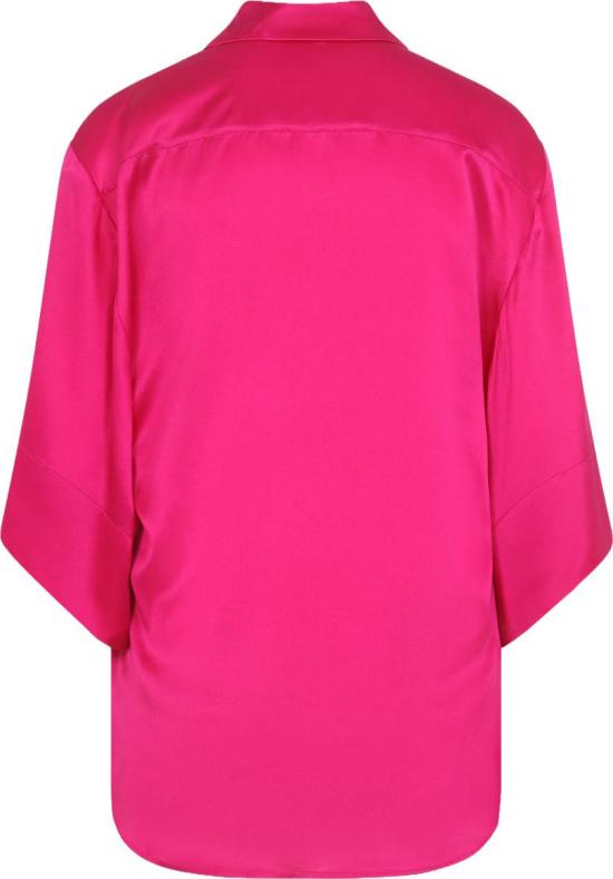 26SS 드리스 반 노튼 반팔 셔츠 2610107213024304FUCHSIA DIVERS - DRIES VAN NOTEN