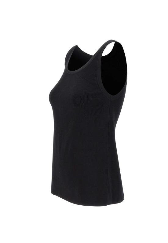26SS 엘리자베타프랜치 민소매 티셔츠 TK72S61E2 685 BLACK - ELISABETTA FRANCHI