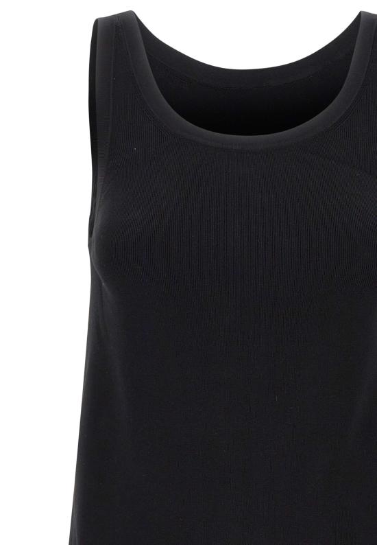 26SS 엘리자베타프랜치 민소매 티셔츠 TK72S61E2 685 BLACK - ELISABETTA FRANCHI