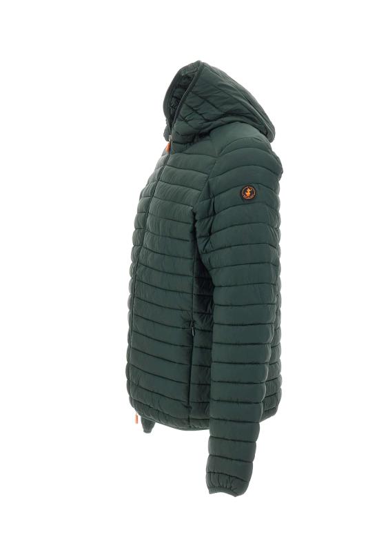 26SS 세이브더덕 숏패딩 D32775M STOP2250079 GREEN - SAVE THE DUCK